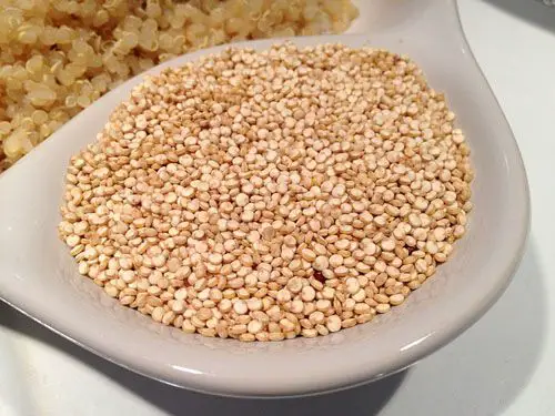 Vaker quinoa koken is gezond! Hier zie je quinoa zaden