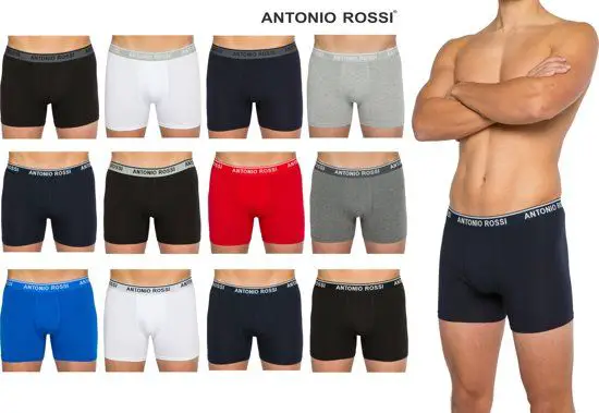 Ik ben zeer te spreken over de goede boxershorts die Antonio Rossi maakt.